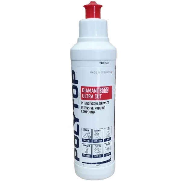 Polytop Diamant 3000 Ultra Cut Schleifpaste 250 ml